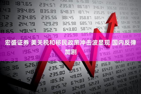 宏盛证券 美关税和移民政策冲击波显现 国内反弹加剧